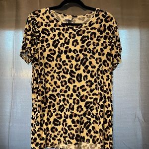 LULAROE olive leopard